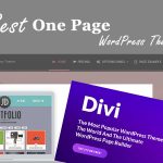 best one page WordPress themes