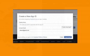 Creating a Facebook App