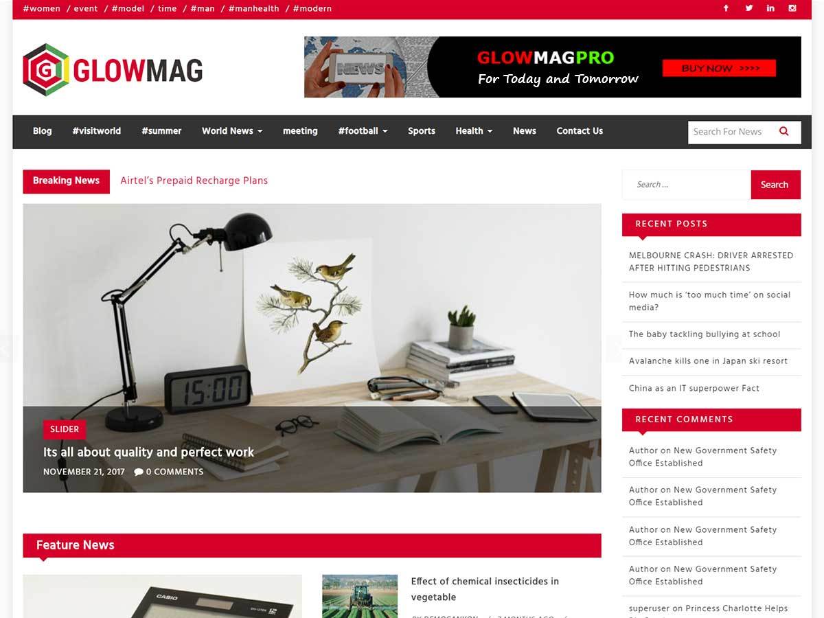 magazine WordPress themes 