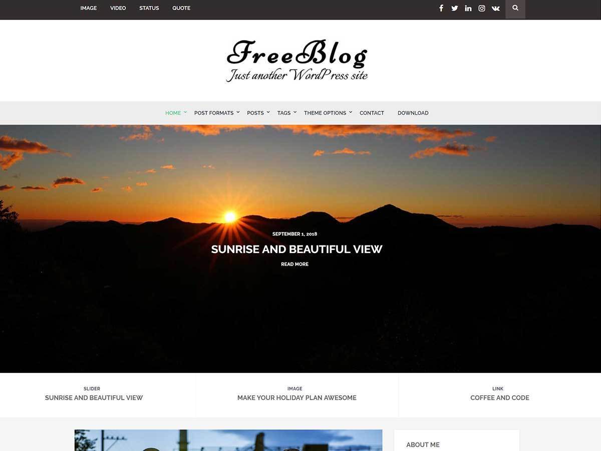 Blog WordPress Themes