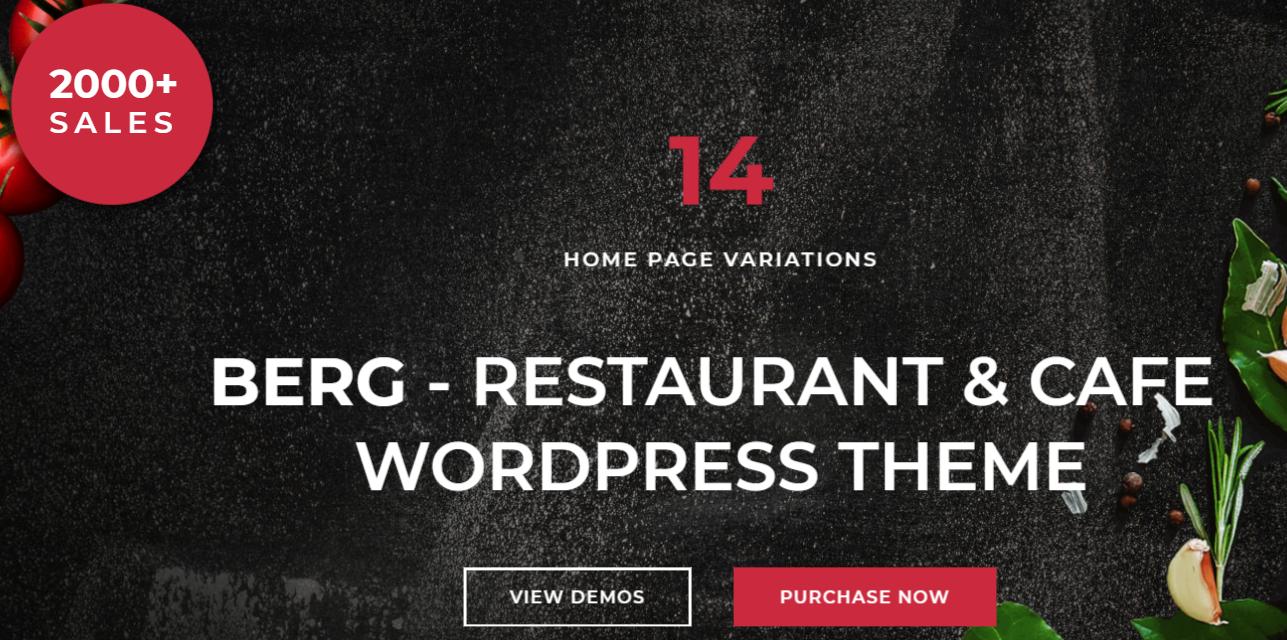 Restaurant WordPress Themes