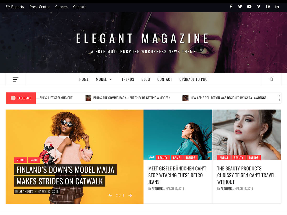 magazine WordPress themes