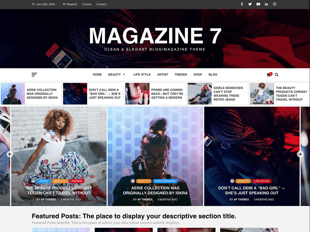 magazine WordPress themes 