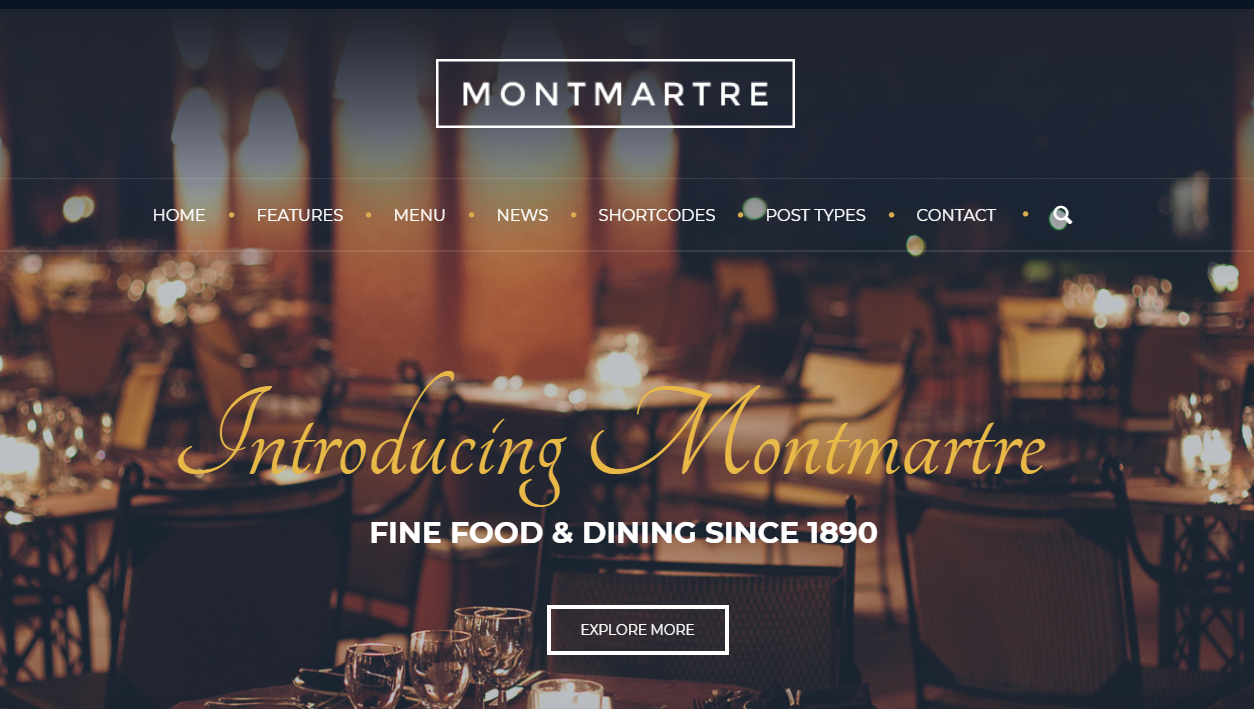 Restaurant WordPress Themes