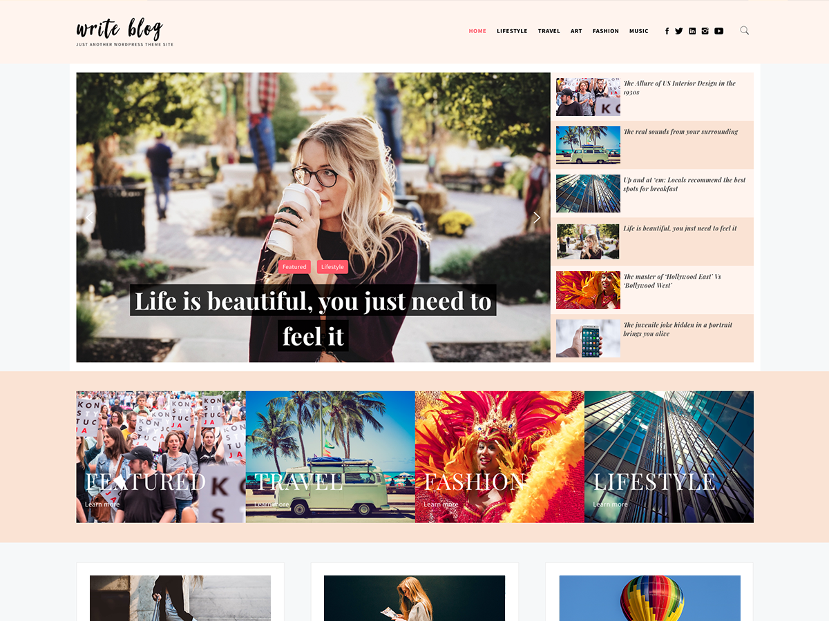 Blog WordPress Themes