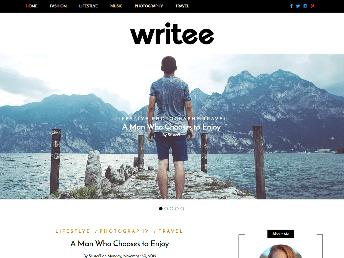 Blog WordPress Themes