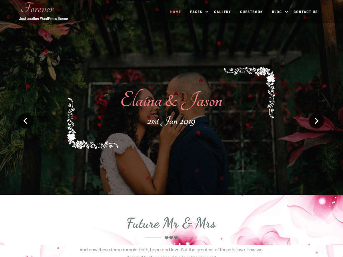 Wedding WordPress Themes