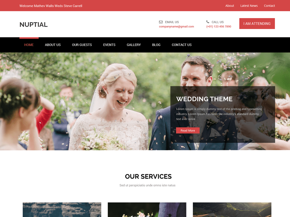 Wedding WordPress Themes