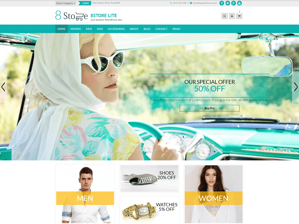 WooCommerce WordPress Themes