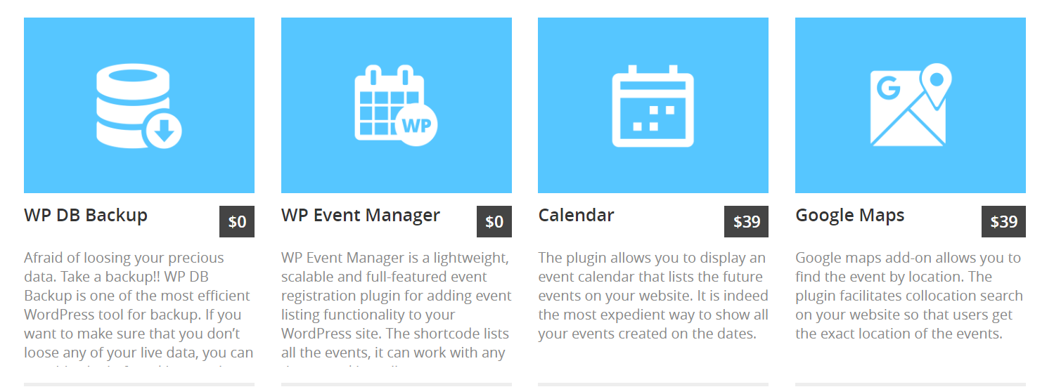 Event Management Plugin